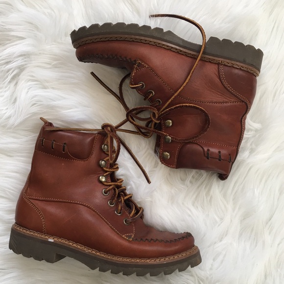 ladies leather walking boots size 6